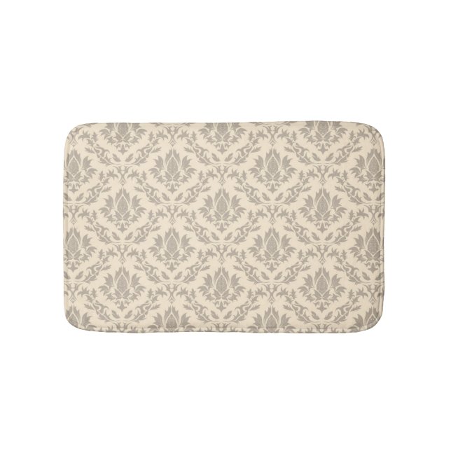 Damask pattern 3 bath mat (Front)