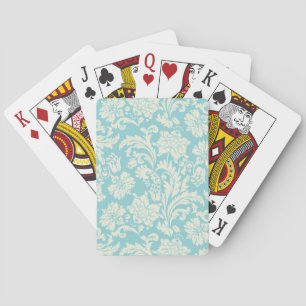 Damask Pattern 3 Playing Cards