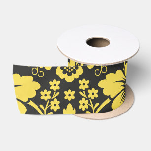 Damask Pattern 3 Satin Ribbon