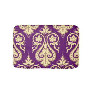 Damask Pattern 4 Bath Mat