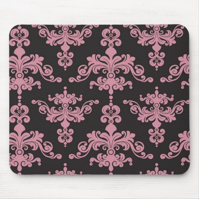 Damask Pattern 5 Mouse Pad (Front)