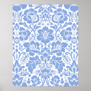Damask Pattern 5 Poster