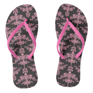 Damask Pattern 5 Thongs