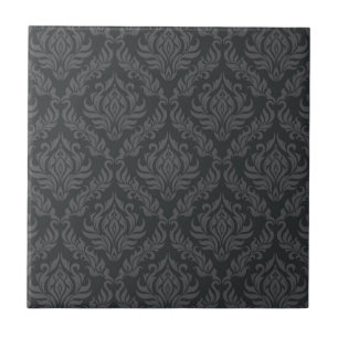 Damask Pattern 6 Ceramic Tile