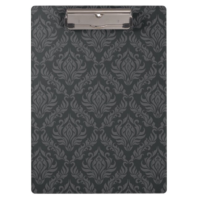 Damask Pattern 6 Clipboard (Front)