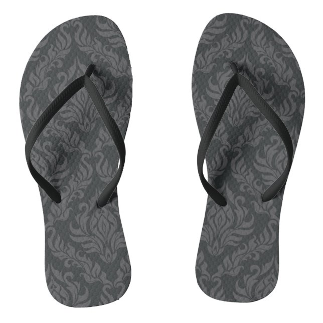 Damask Pattern 6 Thongs (Footbed)