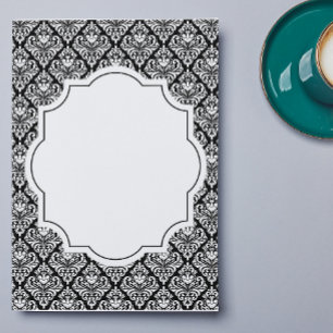 Damask Pattern blank  Invitation