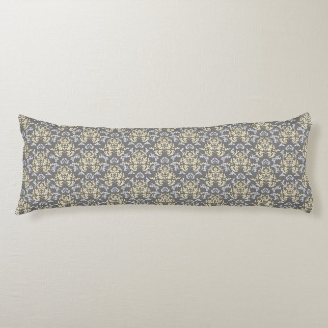 Damask pattern body cushion (Front)