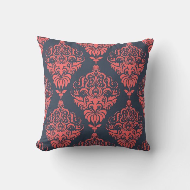 Damask pattern cushion (Front)
