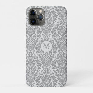 Damask Pattern custom monogram phone cases