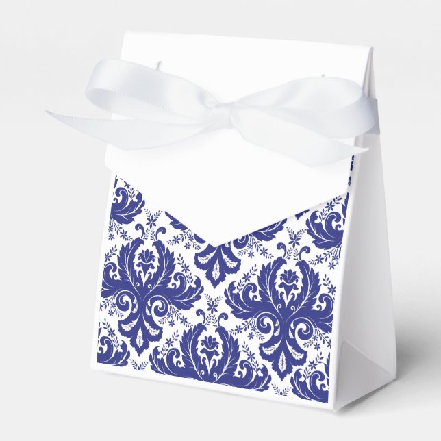Damask pattern favour box (Front Side)
