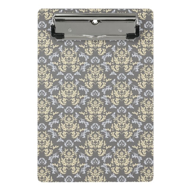 Damask pattern mini clipboard (Front)