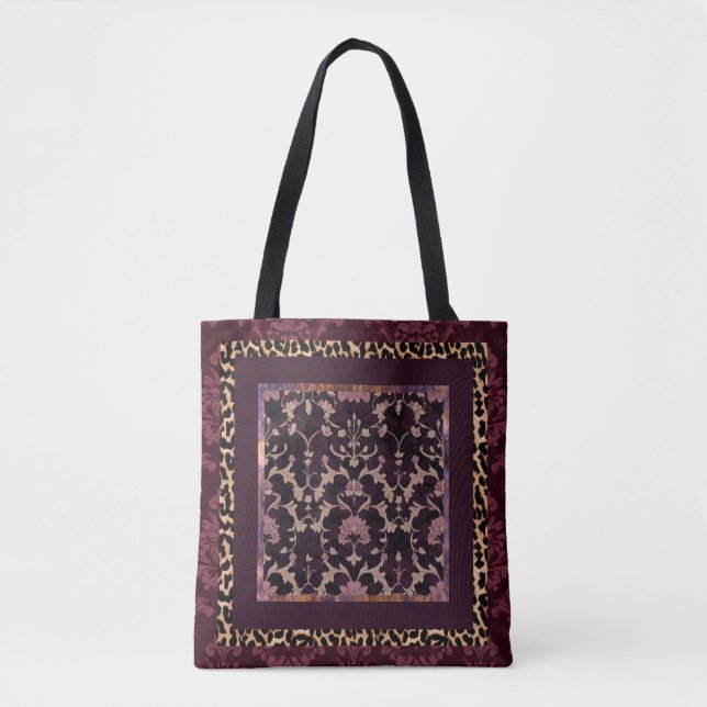 Damask pattern no texture  tote bag (Front)