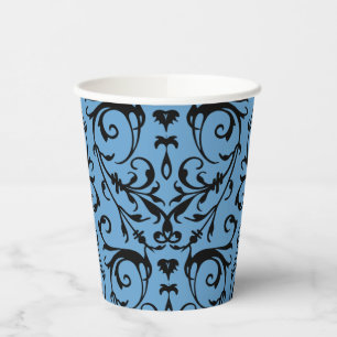 Damask Pattern Paper Cup