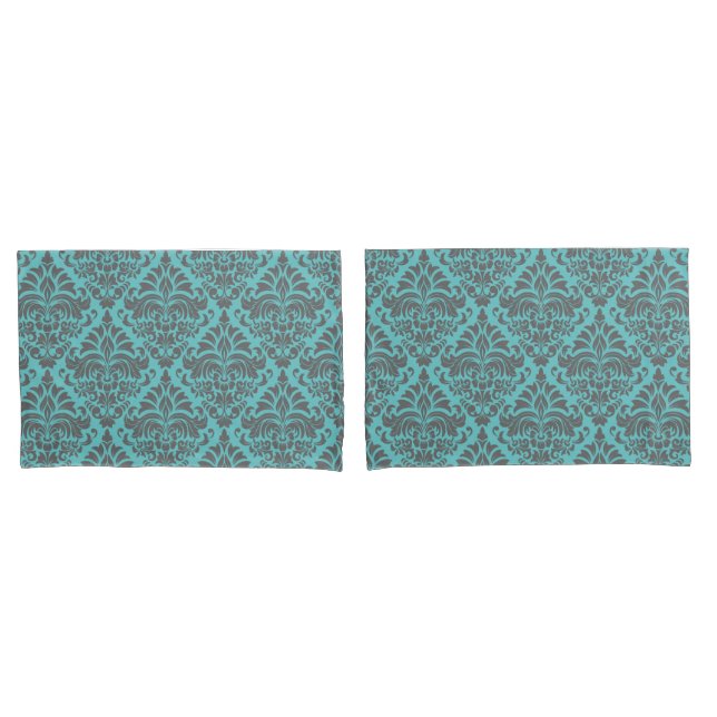 Damask Pattern Pillowcase (Front-Set)