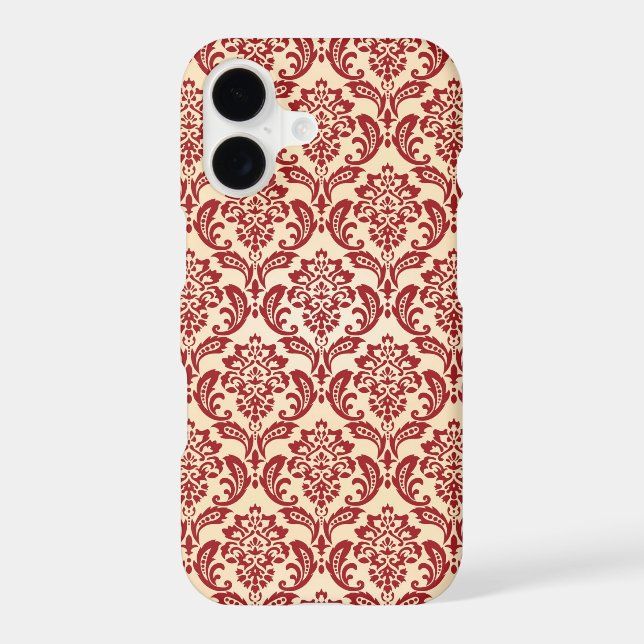 Damask pattern wallpaper (Back)