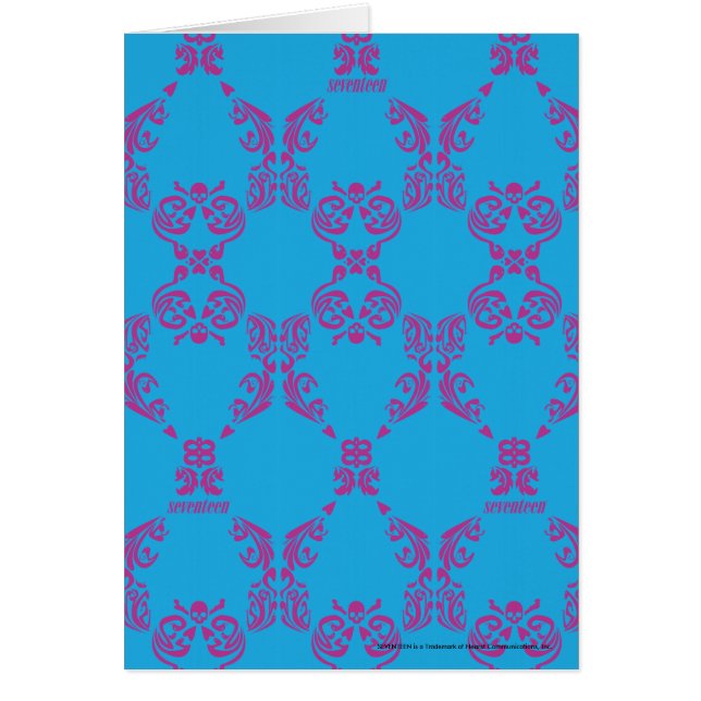 Damask Purple-Aqua (Front)