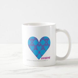 Damask Purple-Aqua 3 Coffee Mug