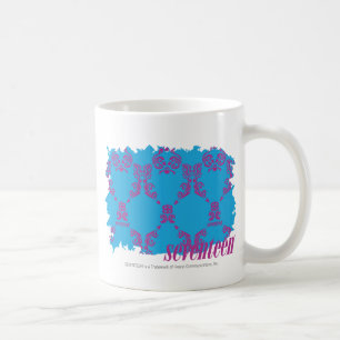 Damask Purple-Aqua 4 Coffee Mug