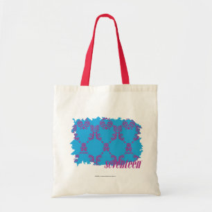 Damask Purple-Aqua 4 Tote Bag
