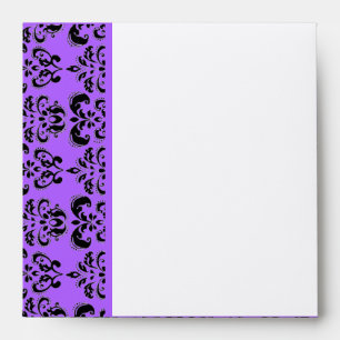 DAMASK Purple Lavander 4 Envelope