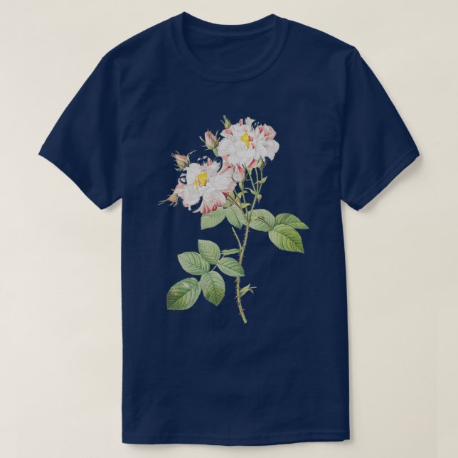 Damask Rose T-Shirt (Design Front)