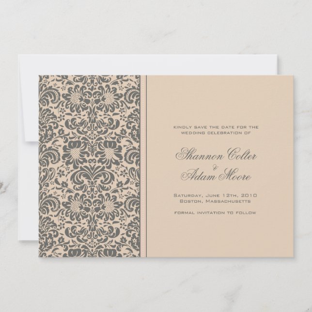 damask save the date (Front)
