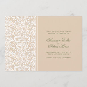 damask save the date