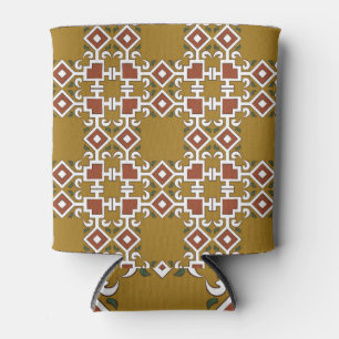 Damask seamless: vintage pattern background can cooler