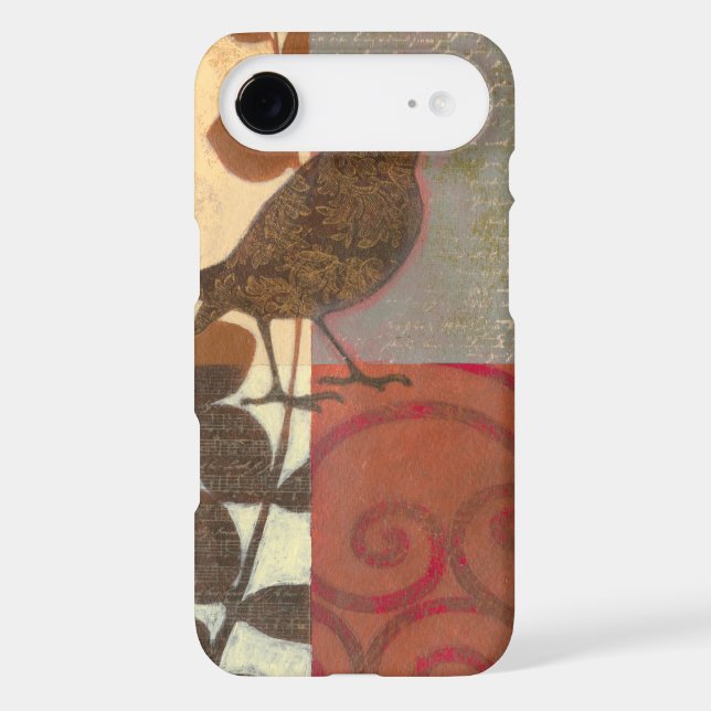 Damask Sparrow Case-Mate iPhone Case (Back)