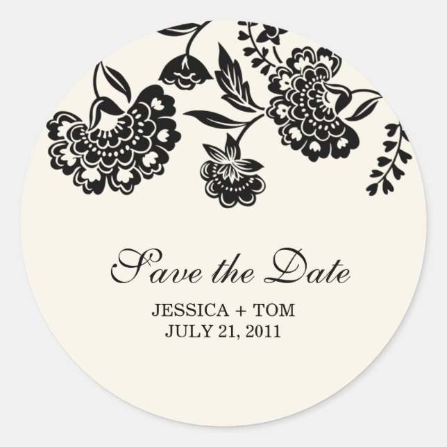 damask sticker (Front)