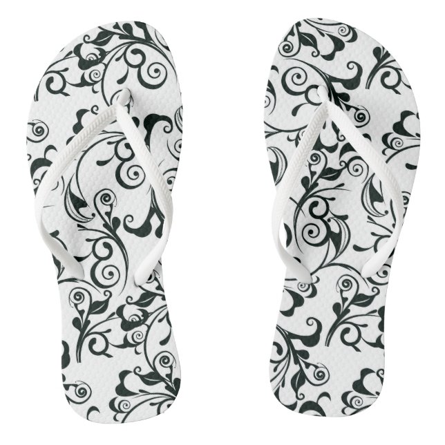 Damask Thongs (Footbed)