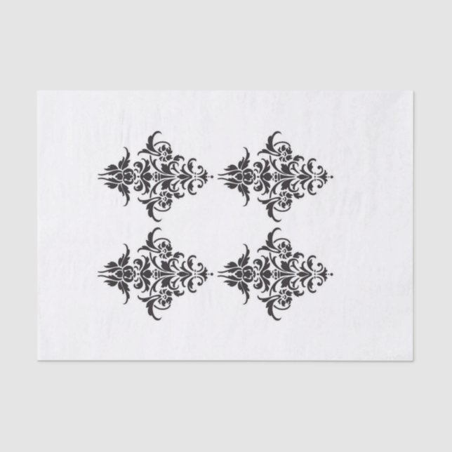 Damask Tissue Paper (Front)