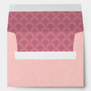 Damask Victorian Rose Envelopes