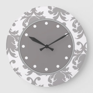 Damask Wall Clocks