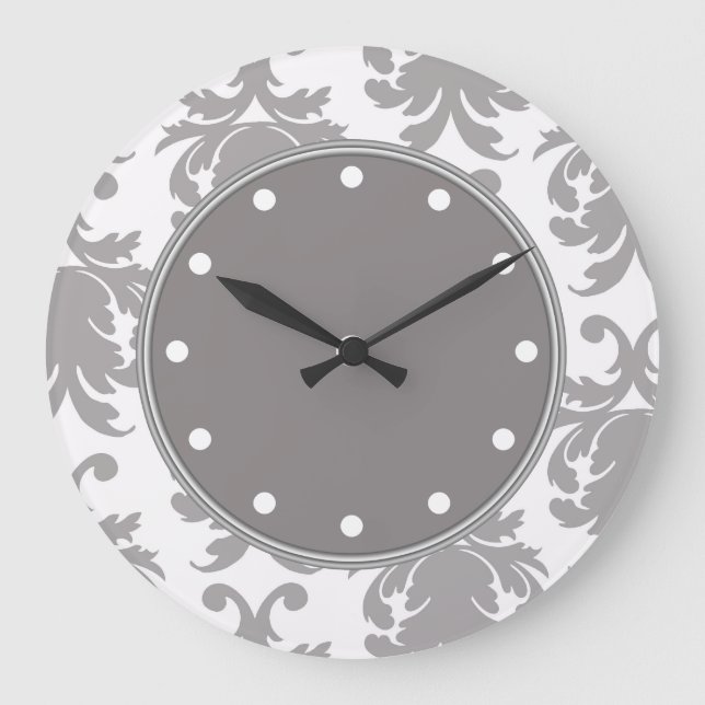 Damask Wall Clocks (Front)