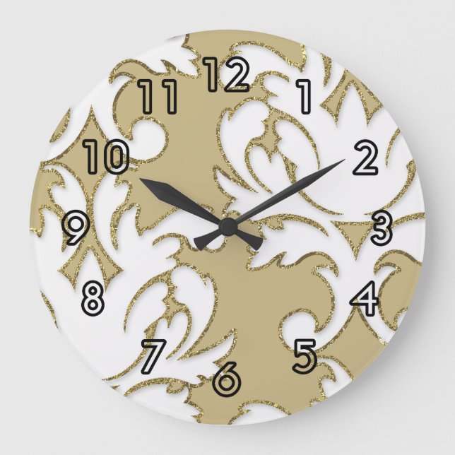Damask Wall Clocks (Front)