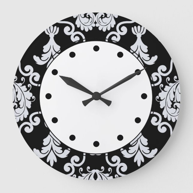 Damask Wall Clocks (Front)