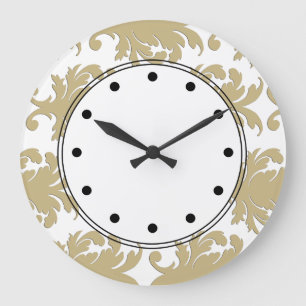 Damask Wall Clocks