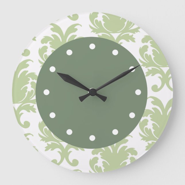 Damask Wall Clocks (Front)