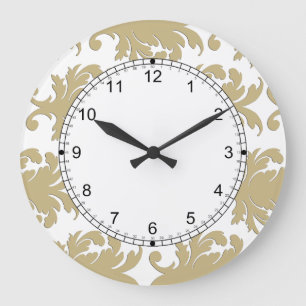 Damask Wall Clocks