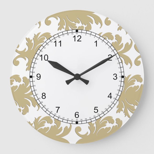 Damask Wall Clocks (Front)