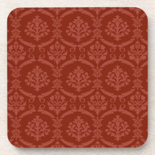 Damask wallpaper 3 coaster