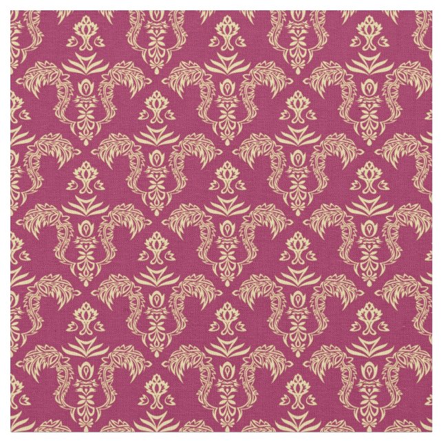 Damask wallpaper 4 fabric (Close Up)