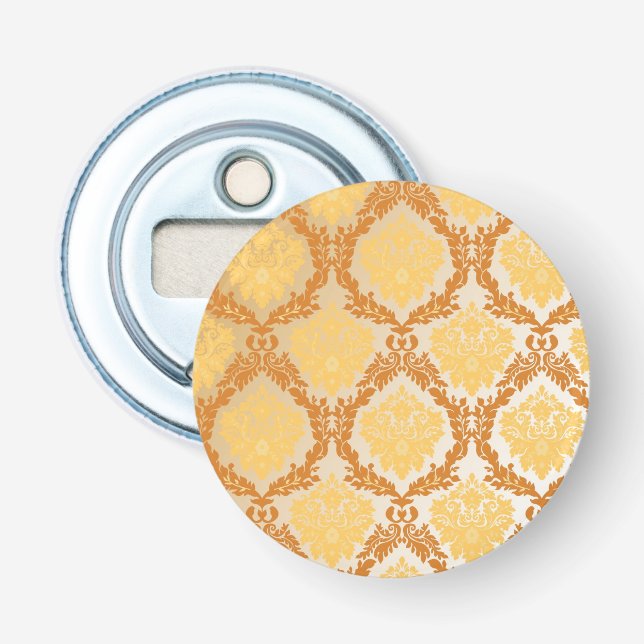 Damask wallpaper 5 bottle opener (Front)