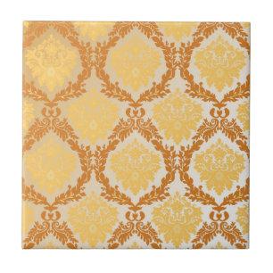 Damask wallpaper 5 ceramic tile