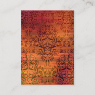Damask Wildflowers, OCEANIC Business Card