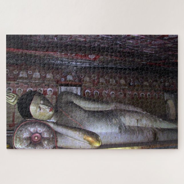dambulla buddha jigsaw puzzle (Horizontal)