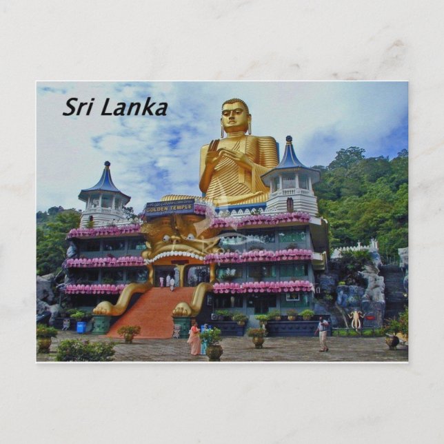 dambulla-cave-temple-sri-lanka angie. postcard (Front)