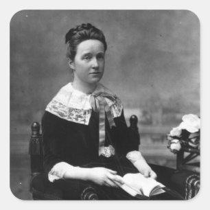 Dame Millicent Fawcett, c.1880 Square Sticker